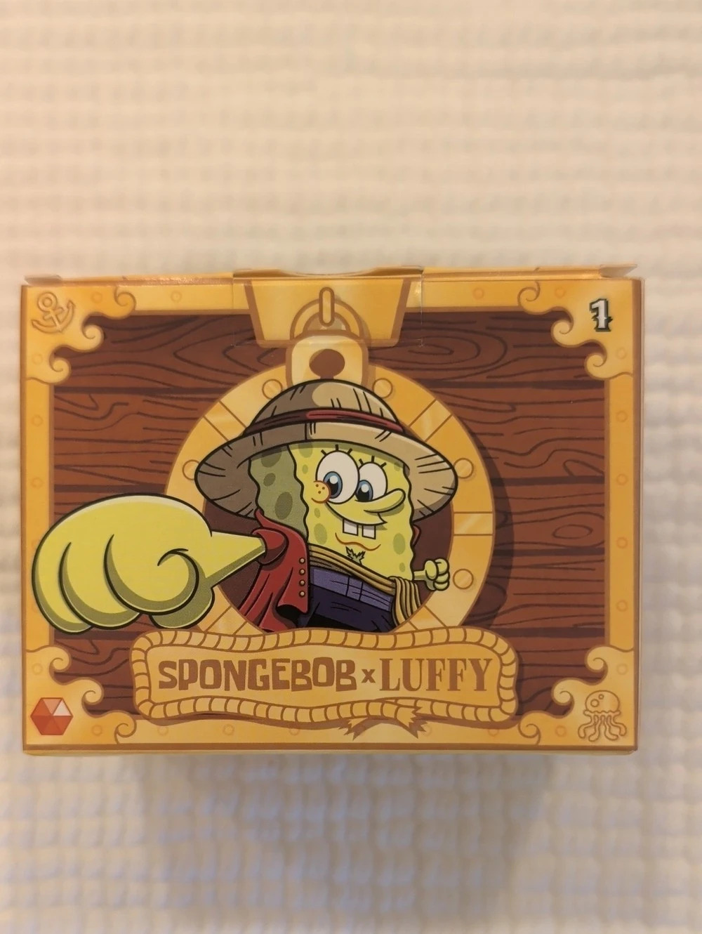 SpongeBob x Luffy McDonald's Happy Meal Toy